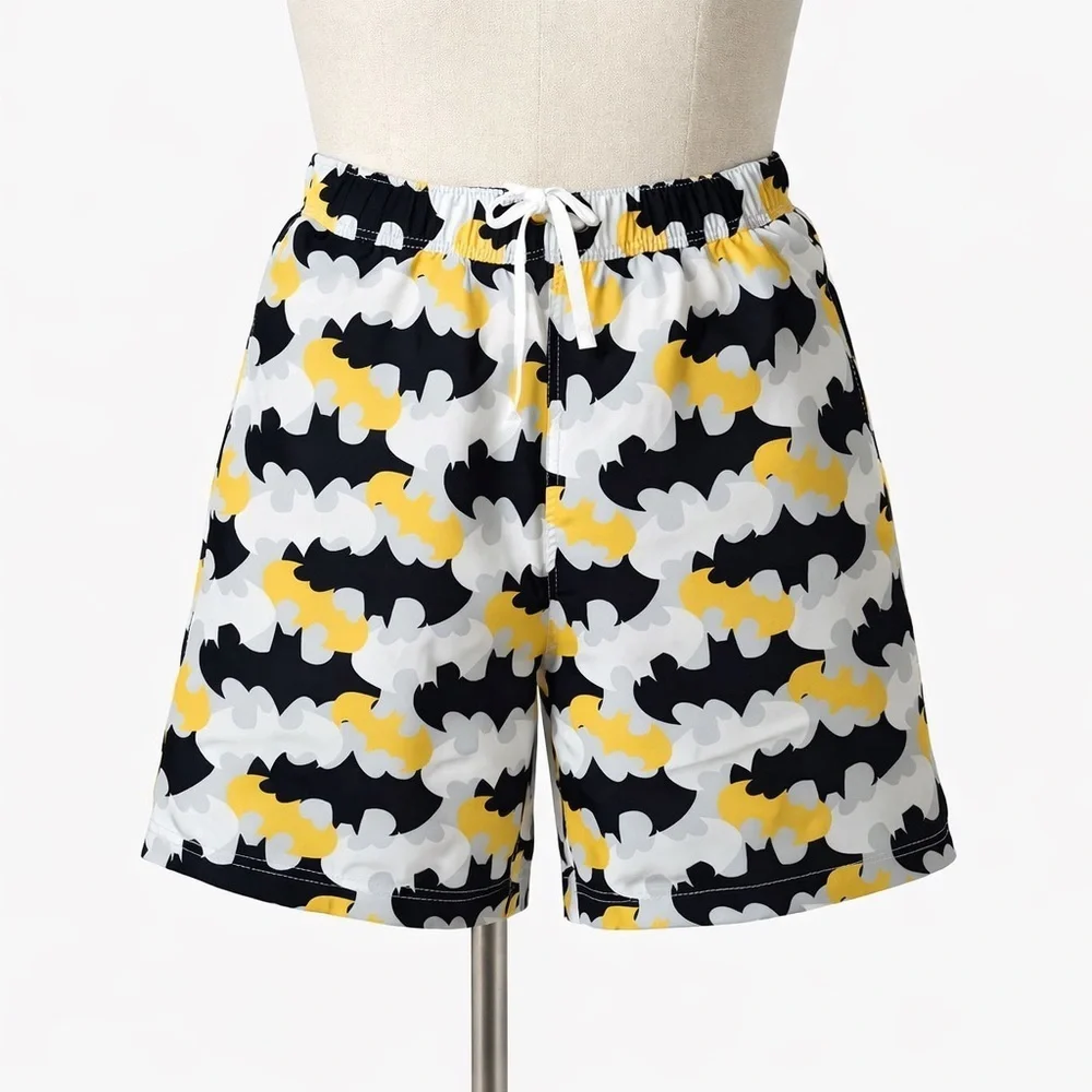 Hanna Andersson Batman Camo Sunblock Swim Shorts SZ10​​